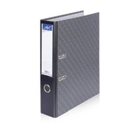 แฟ้มสันกว้าง F4 สัน 3 นิ้ว เอลเฟ่น 999F สีดำ