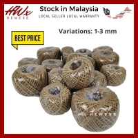 (HWx) Tali Guni Natural Brown Jute String (1mm*100m/2mm*50m/2.35mm*85m/3mm*50m)
