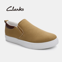 Clarksรองเท้าลำลองผู้ชาย ACELEY STEP 26159285 สีขาว - BF007MK