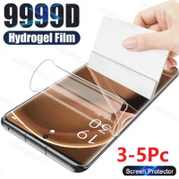 3-5Pcs Hydrogel Film For OPPO A74 5G A54 A52 Screen Protector For OPPO A72 A53 A9 A5 2020 Screen Protector