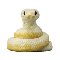 Toys BANDAI Tenori Friends 12 - Reptiles & Amphibians Figure, Varian White Ball Phyton