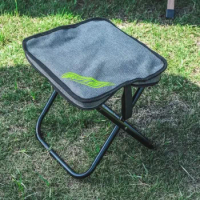 Outdoor Folding Stool Small Portable Camping Picnic Sketching Low Ultralight Bench Fishing Footstools Beach Nature Hike Chairs