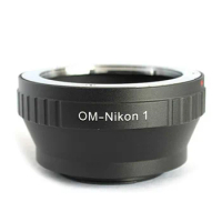 OM-N1 Adapter For Olympus OM Lens to Nikon 1 Mount Camera J1 J2 J3 J4 J5 V1 V2