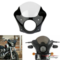 Motorcycle Headlight Shroud Windshield Big Hood Fairing Motorcycle Accessories Suitable For Sportster XL 883 1200