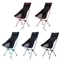 Outdoor Folding Chair Portable Travel High Load Seat Beach Foldable Tools