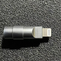 อะแดปเตอร์แอปเปิ้ล Lightning เลี้ยว 3.5mm ระดับไข้ hifi คุณภาพเสียง dac อะแดปเตอร์ถอดรหัส