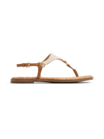 รองเท้าแตะ ผู้หญิง FLAT T-BAR SANDAL สีขาว