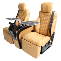 Luxury car boat seat armrest and folding table