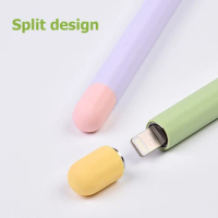 Stylus Cover Silicone Pen Case for Apple Pencil 1st 2nd generation Color Matching Stylus Protective Case Non-slip Anti-fall Case