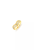 MJ Jewellery 916/22K金 V型戒指 C88