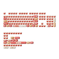 Akko Bunny Apple MOG Profile PBT Materials Keycaps set 137 Keys