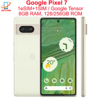 Google Pixel 7 5G Pixel7 6.3" 8GB RAM 128/256GB ROM NFC Octa Core Google Tensor G2 Original Unlocked Android Cell Phone