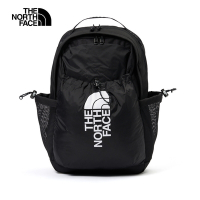 【The North Face 官方旗艦】北面男女款黑色防潑水便捷舒適休閒後背包｜52TB4HF