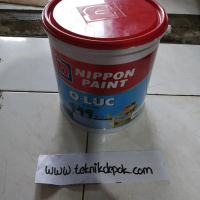 Cat Nippon paint 4.5 Kg Cat Q Luc Peace Blue 1555 Cat Tembok 1 Galon