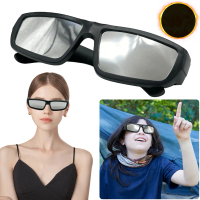 1/2/3/5 Pack Solar Eclipse Glasses ISO Certified Plastic Eclipse Glasses Solar Eclipse Viewing Glass