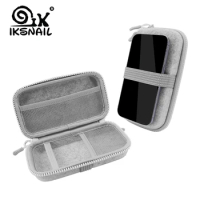 IKSNAIL Power Bank Storage Bag Electronic Organizer For iPhone Protective Bags With USB Cable Organizer Hard Drive Insert Case