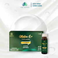 Thực phẩm hỗ trợ chăm sóc sắc đẹp Melon G+ Collagen Reiperfect Nhật Bản Hộp 10 ống
