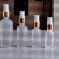 botol Pump treatment frosted 20ml-100ml