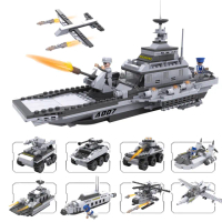 【COGO】積木 8合1軍事系列-3007(益智玩具/兒童玩具//聖誕禮物/交換禮物)