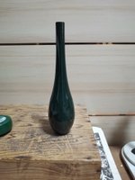 日本回流銅器昭和時期銅瓶花瓶鶴首瓶觀音瓶長頸瓶，器型漂亮，線