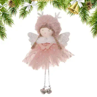 Angel Christmas Ornaments Christmas Hang Angel Doll Pendant Plush Angel Pendants Angel Ornaments For Wedding Valentine's Day