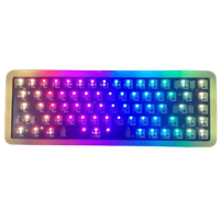 Everglide Acrylic case SK68 Bluetooth Hot swap RGB Keyboard kit 68 keys 65%