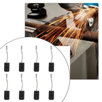 8Pcs 5x10x16mm Carbon Brush For Bosch GWS 1000 1100 1400 10 11 14 15-125 150 Angle Grinder Electric Hammer Drill Circular Saw