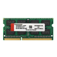 Yongxinsheng DDR3L RAM 4GB 8GB 1600 MHz SODIMM PC3L-12800 Laptop Memory 204 Pin 1.35V green