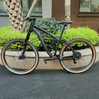 Kalosse 7 Industry Bearings 29Inches Full Suspension 11Speed Mountain Bike 29*18 Mountain Bicycle Hydraulic Brakes