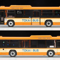 202108 TOMYTEC TOMICA TLV 1/64 Isuzu Erga Tokai Bus LV-N245a static alloy car model gifts