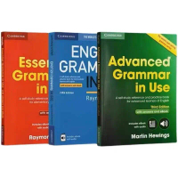 จัดส่งถึงบ้าน Cambridge English Grammar in Use Collection: Essential, Intermediate, Advanced Edition