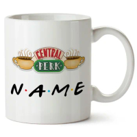 11oz Ceramic Wholesale Coffee Mug Personalised Friends Tv Show Central Perk Mug Cup Dropshipping Christmas Mugs Free Shipping