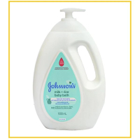 JOHNSON'S 強生牛奶純米沐浴露 MILK + RICE BABY WASH 1000ML