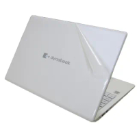【Ezstick】Dynabook CS50L-HW 透明菱格紋機身保護貼(含上蓋貼、鍵盤週圍貼、底部貼 共三張)
