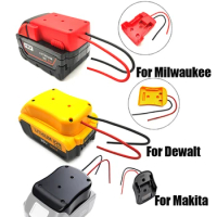 Battery Adapter Converter for Makita Dewalt Milwaukee 14.4V 18V 20V Li-Ion Battery DIY Power Tool Battery Converter