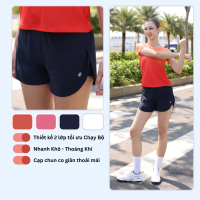 Quần Short Nữ Brief 2 Lớp Livan LV26N03F315 Chạy Bộ, Chơi Thể Thao, Pickle Ball