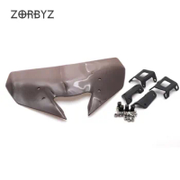 ZORBYZ Motorcycle PC Windshield Windscreen Pare-brise Accessories For Yamaha MT-09 MT09 FZ-09 FZ09 2017 2018 2019