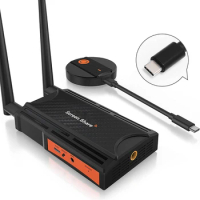 Wireless HDMI Transmitter and Receiver Ultra HD Wireless Type C HDMI Transmitter 5.8G For Type C To HDTV/Projector/Monitor