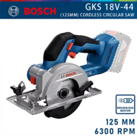 Bosch GKS 18V-44 Cordless Circular Saw 125MM 6300RPM Brushless 18V Portable Woodworking Electric Saw Cutting Power Tool