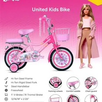 Sepeda Anak United Bike Mini 12 inch Barbie