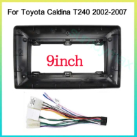 Multimedia Player Car Panel Kit Bezel Frame for TOYOTA Caldina (T240) 2002-2007 9inch Car Multimedia