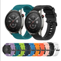 Silicone Strap Bracelet For Huami Amazfit GTR 4 GTR 3 Smart Watch Band For Amazfit GTR3 Pro/ 2/ 2e/GTS 4/Bip U Pro wristbands
