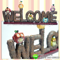 可愛 水果貓頭鷹 Welcome 擺飾 《 歡迎光臨 》★ 夢想家精品生活家飾 ★