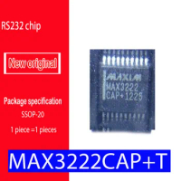 New original spot MAX3222CAP+T SSOP - 20 3.0V to 5.5V, Low-Power, up to 1Mbps 2 Rcvr, CMOS, PDSO20 Line Transceiver, 1 Func