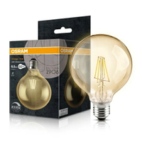 【Osram 歐司朗】6.5W 復古型 LED 燈絲燈泡  E27 (可調光)