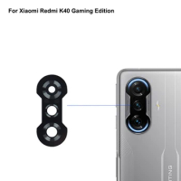 High quality For Xiaomi Redmi K40 Gaming Edition Back Rear Camera Glass Lens test good For Xiao mi Redmi K 40 Replacement Parts