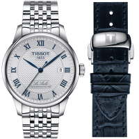 TISSOT 天梭錶 LE LOCLE 力洛克 20周年自動機械腕錶-T0064071103303