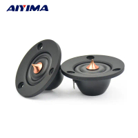 Applicable to AIYIMA 2Pcs 2 Inch Tweeter 6 Ohm 30W HIFI Silk Dome Treble Speaker Fever Audio Loudspe