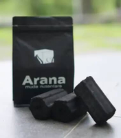 Arang Briket Hexagonal Arang Kelapa 600 Gram | Briket Hexa BBQ & Shisha