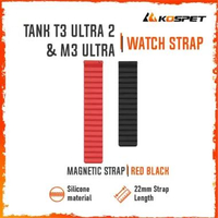 Kospet Silicon Magnetic Strap For M3U/T3U2 (22mm) YELLOW RED
